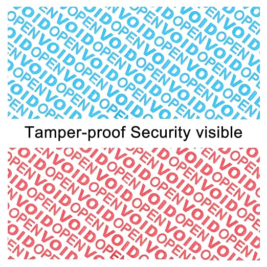 WELSTIK Tamper Tape Red Tamper Evident Security Seals Tape