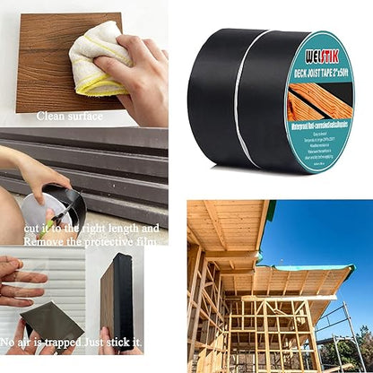 WELSTIK Joist Tape for Decking 50mm x 15m 2 Pack