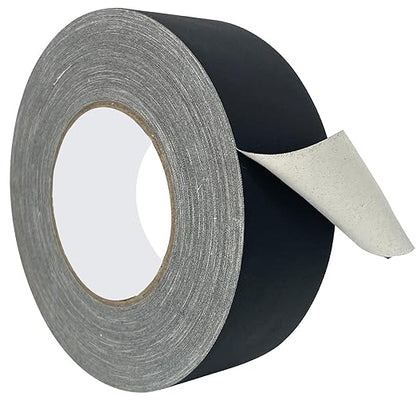 WELSTIK Premium Grade Gaffer Tape Black, Made of Pure Cotton,  2Inches x 45 Yards