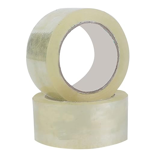 WELSTIK Heavy Duty Clear Shipping Packaging Tape 1.88" x 110 Yards 2 Rolls