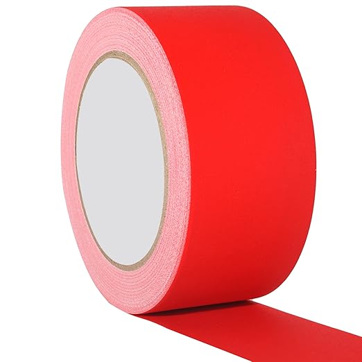 WELSTIK Premium Grade Red Gaffer Tape  2Inches x 45 Yards