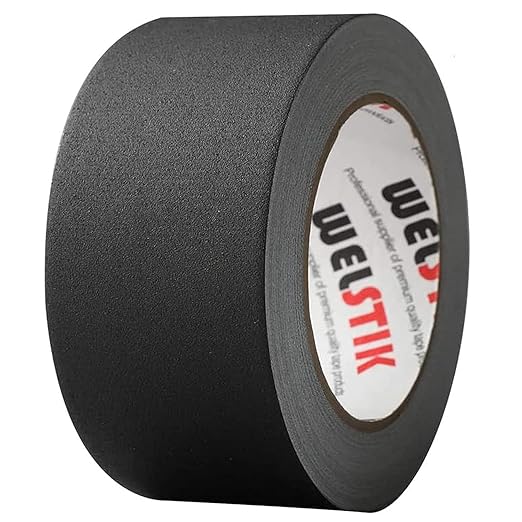 WELSTIK Black Gaffer Tape 2 Inches x 33 Yards