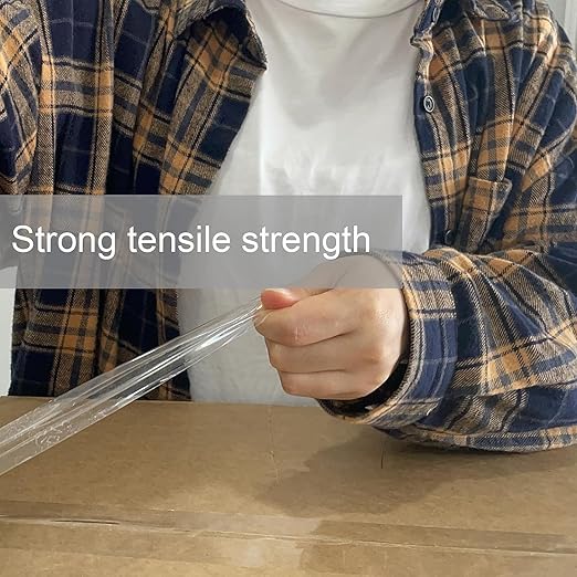 WELSTIK 12 Pack Clear Packing Tape Refills with 1 Dispenser