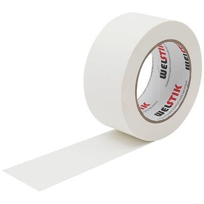 WELSTIK White Gaffer Tape 2 Inches x 33 Yards, No Residue, Non-Reflective,Waterproof
