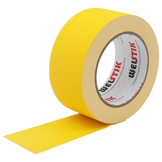 WELSTIK Yellow Gaffer Tape 2 Inches x 33 Yards