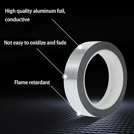 WELSTIK Professional Grade Aluminum Foil Tape 3.9mil (3 Inch(72mm) by 40 Feet)