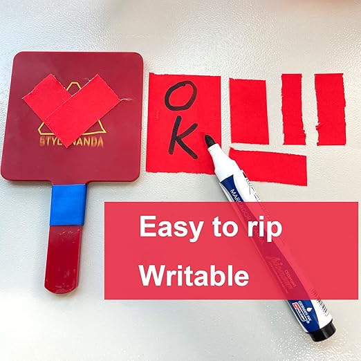WELSTIK 1 Pack Red Gaffers Tape,1" X 60 Yards