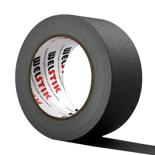 WELSTIK Black Gaffer Tape 2 Inches x 33 Yards