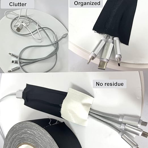WELSTIK White Gaffer Tape 2 Inches x 33 Yards, No Residue, Non-Reflective,Waterproof