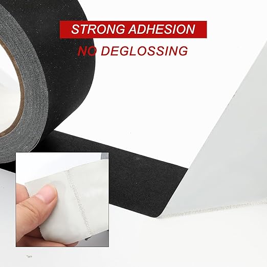 WELSTIK Premium Grade Black Gaffer Tape 2 Inch, Heavy Duty Gaffers Tape 2 Inches x 45 Yards