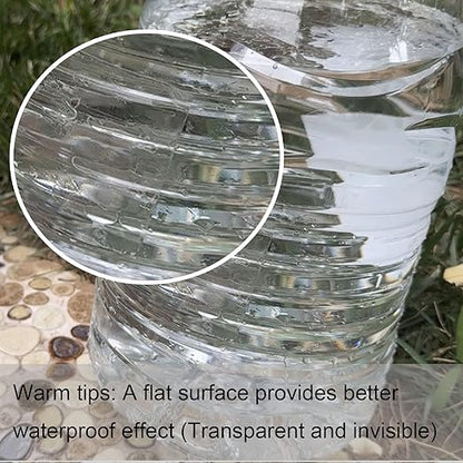 WELSTIK Waterproof Tape Patch & Seal Tape Repair Tape- Transparent
