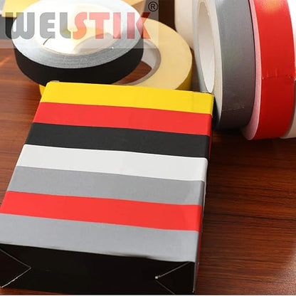 WELSTIK 1 Pack Gaffer Tape White,1" X 60 Yards-60 Yards Length-Suitable for DIY Projects
