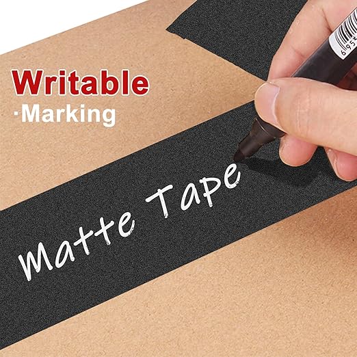 WELSTIK Premium Grade Black Gaffer Tape 2 Inch, Heavy Duty Gaffers Tape 2 Inches x 45 Yards