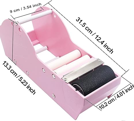 WELSTIK Water Activated Gummed Kraft Paper Tape Packaging Dispenser 3 Inch Pink