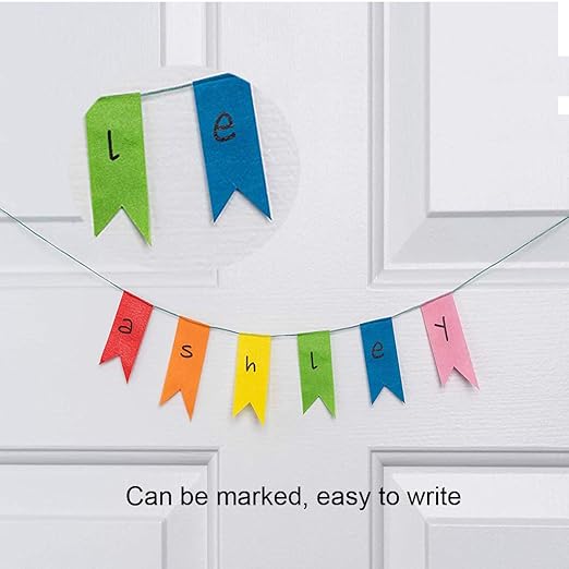WELSTIK Bright Colored Masking Tape, 24mm x12m per Roll, 5 Pack