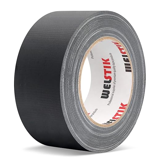 WELSTIK Black Gaffers Tape 2 Inch by 30 Yard