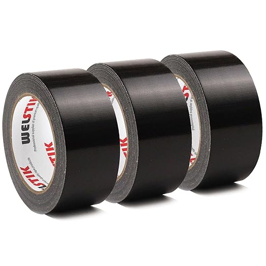 WELSTIK Professional Duct Tape 3 Pack,1.88" x 30 yd