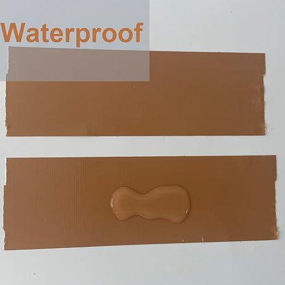 WELSTIK Heavy Duty Waterproof Duct Tape(3.77Inch X 45 Yards, Brown)