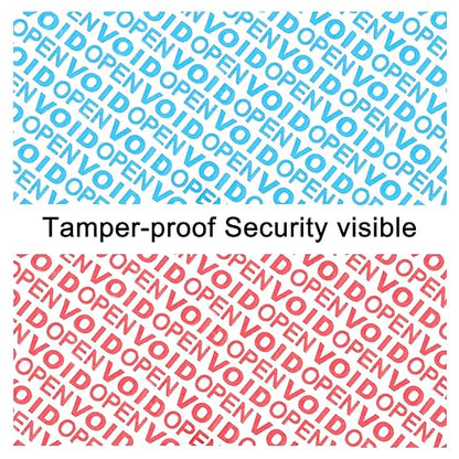 WELSTIK Tamper Tape Red Tamper Evident Security Seals Tape