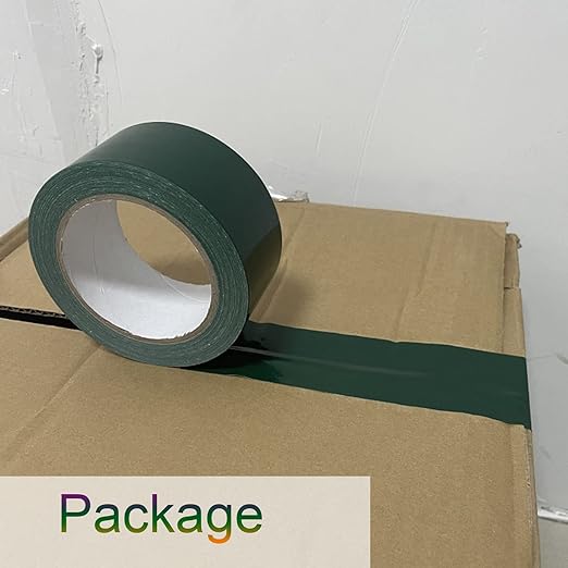 WELSTIK Duct Tape Heavy Duty Waterproof, 3" x 30 yd, Dark Green