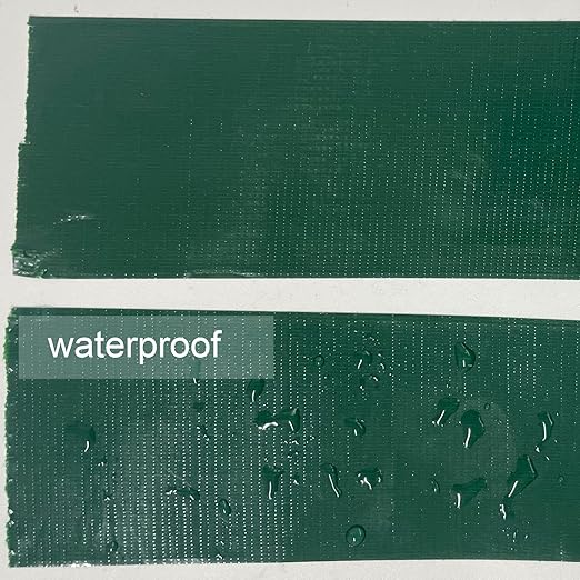 WELSTIK Duct Tape Heavy Duty Waterproof, 3" x 30 yd, Dark Green
